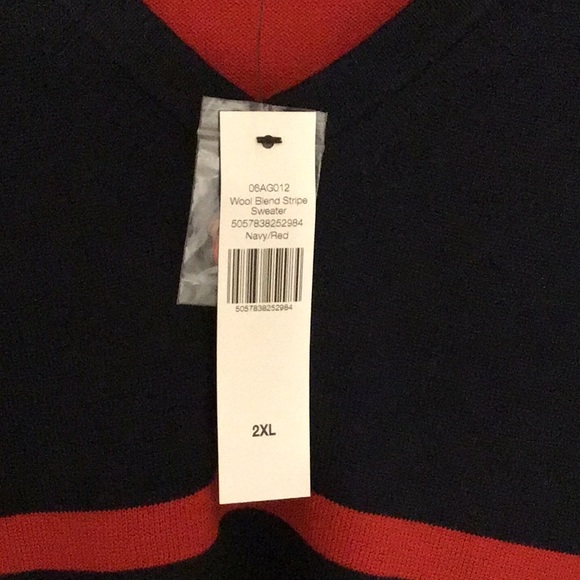 Wool blend stripe sweater by long tall sally - Picture 2 of 5